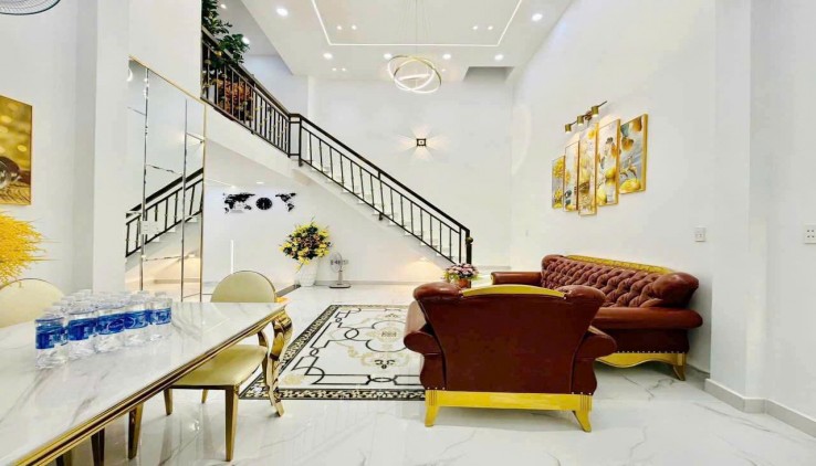 SIÊU PHẨM MẶT TIỀN ĐƯỜNG SỐ 2, P16, GÒ VẤP, 76M2 CHỈ 6,25 TỶ, DỌN VÀO Ở NGAY ĐÓN TẾT, Ô TÔ NGỦ NGON TRONG NHÀ, NHÀ NỞ HẬU TÀI LỘC